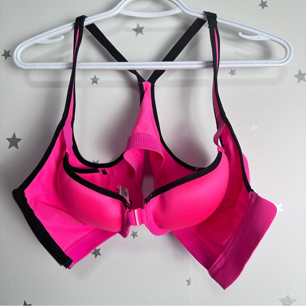 Victoria's Secret Pink VXS Front-Close Racerback
Sports Bra New without tag 32C - Picture 4 of 14